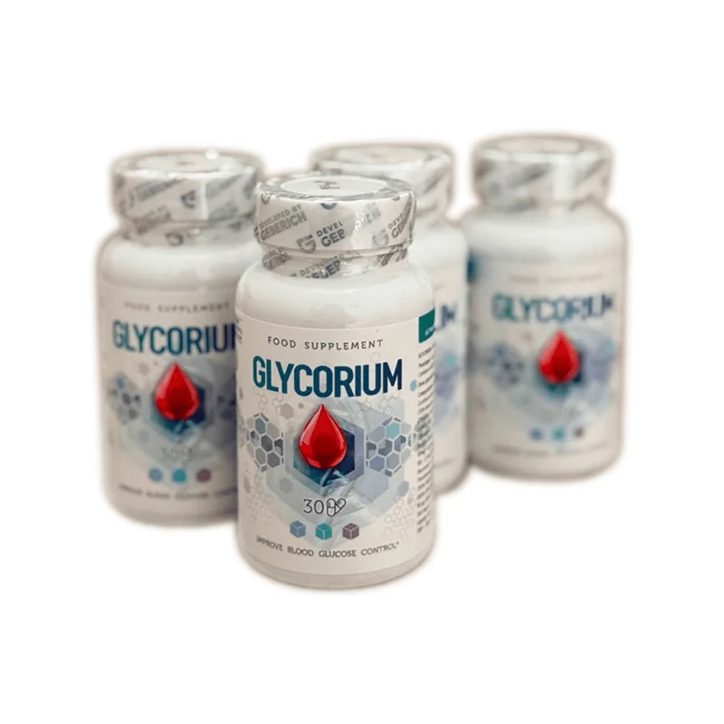 Glycorium — boîtes de gélules, complément alimentaire